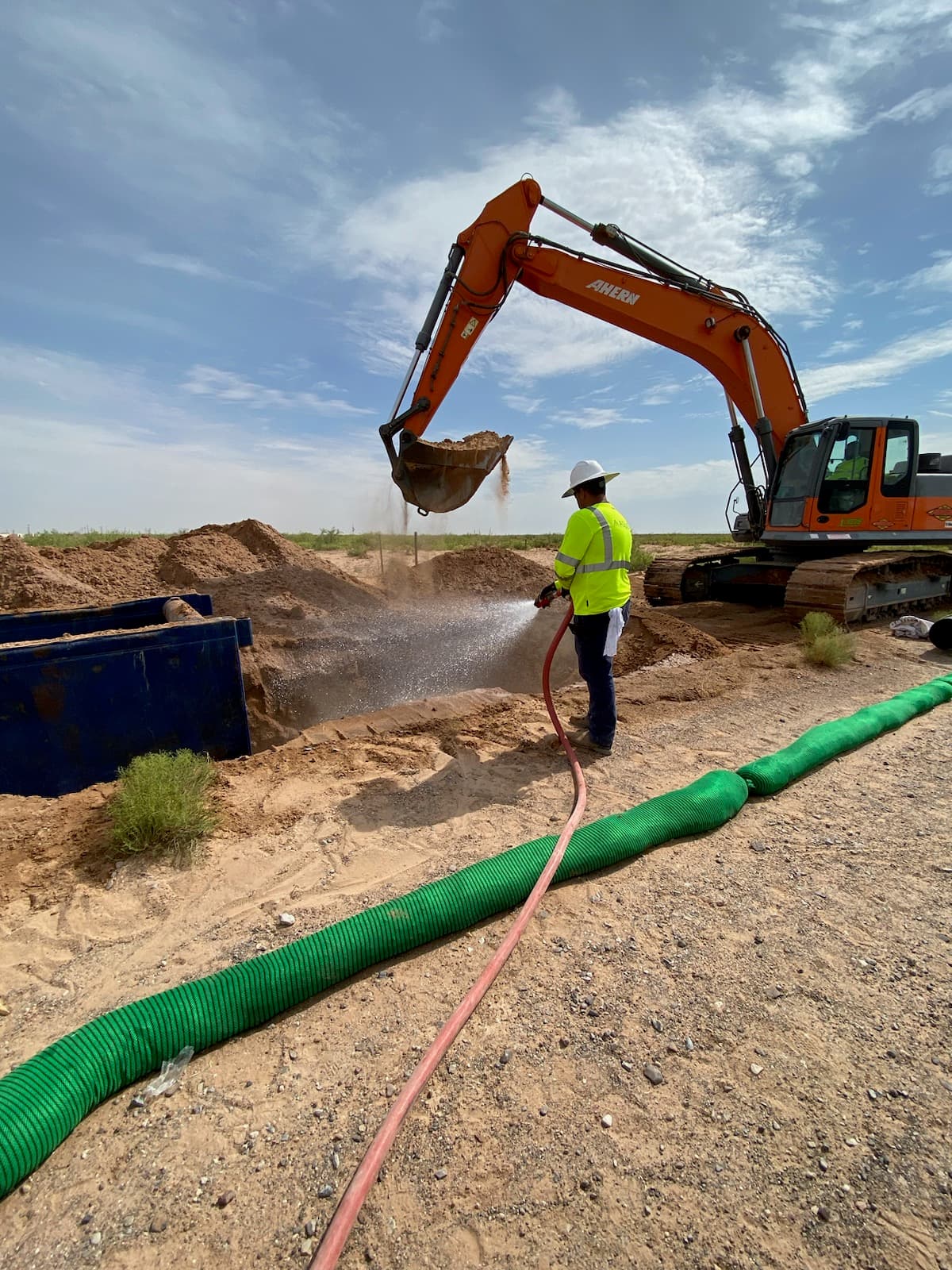 Installing 14" Ductile Pipe
