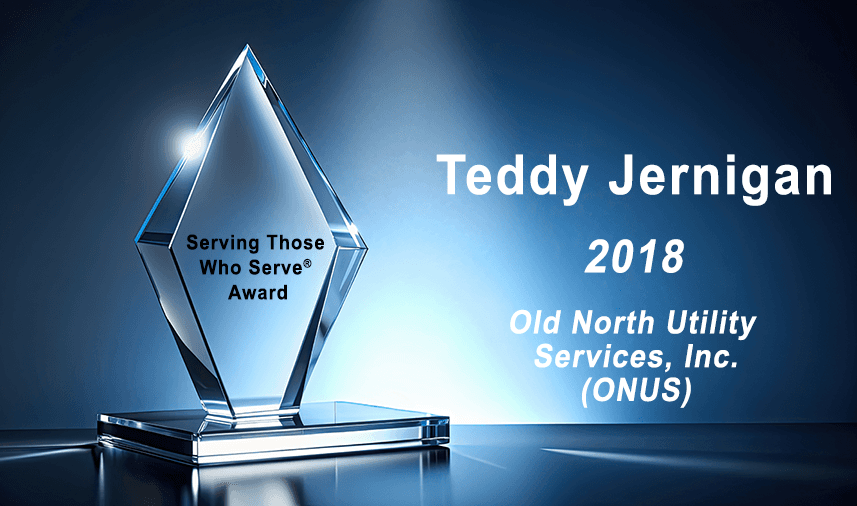 2018 Serving Those Who Serve Award recipient
