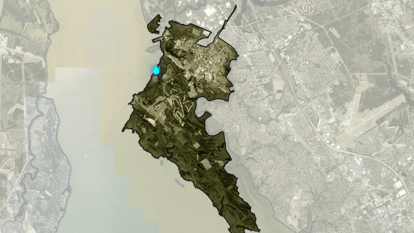 Fort Eustis utility map