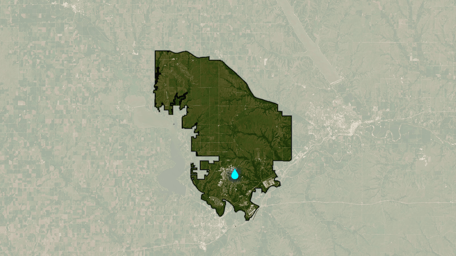 Fort Riley utility map