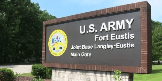 Fort Eustis sign