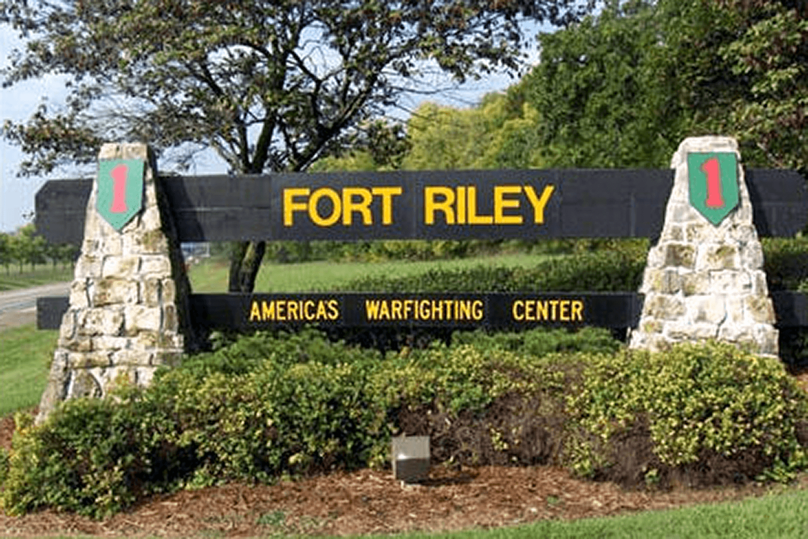 Fort Riley sign