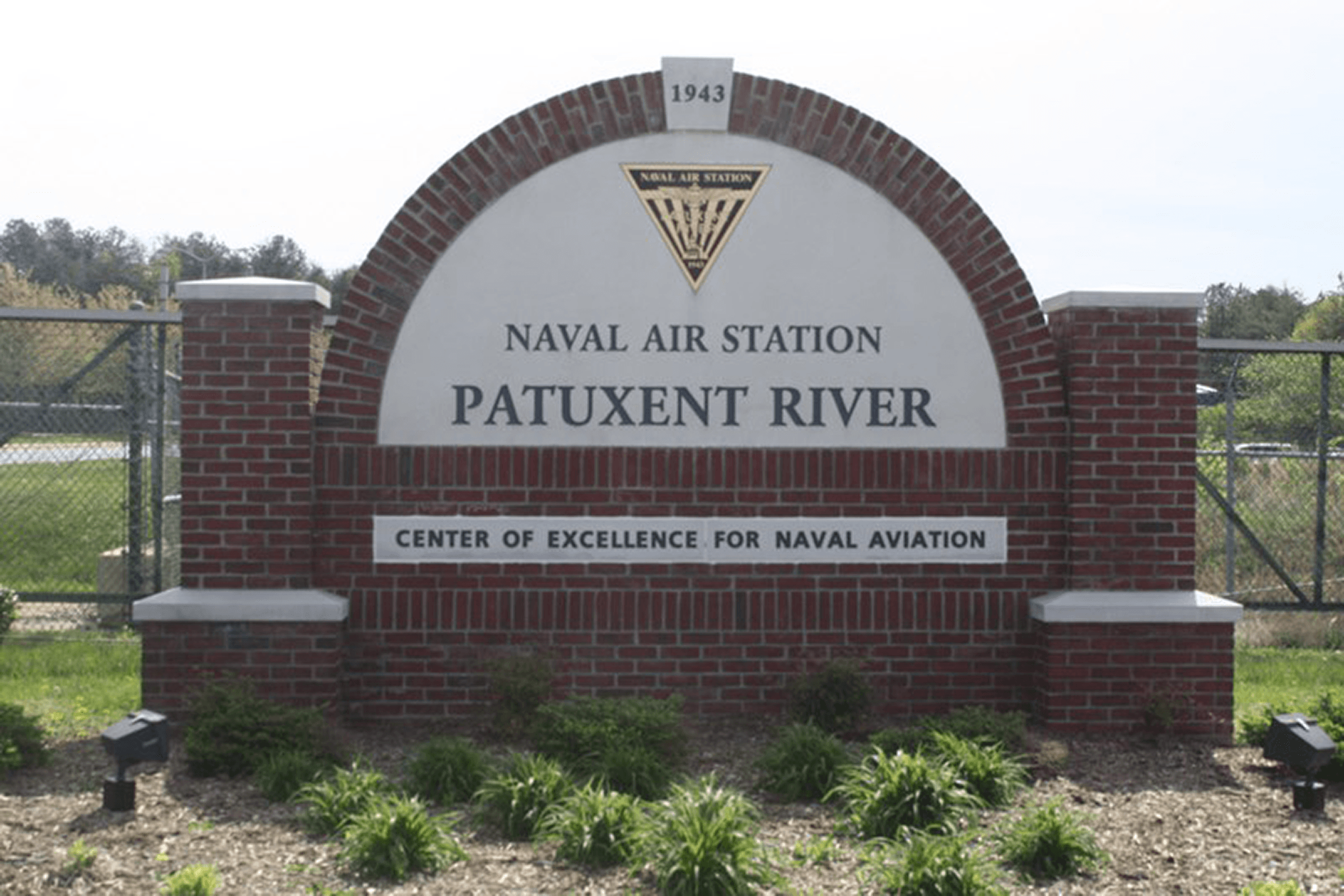 NAS Patuxent River sign
